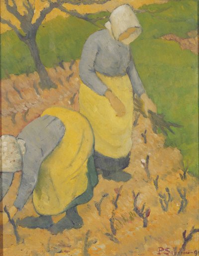 Women in the Vineyard, 1890 by Paul Sérusier